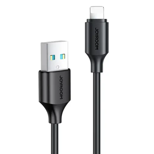 Joyroom S-UL012A9 datu pārraides un uzlādes vads | USB-A uz Lightning | 12W | 0.25m | melns