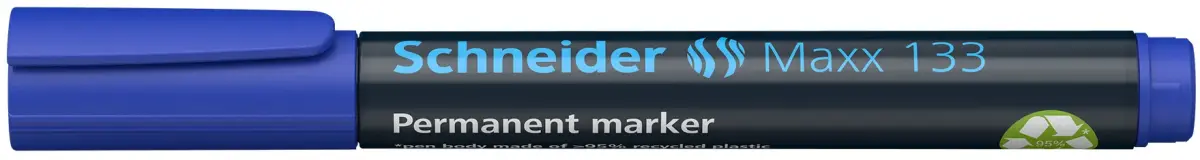 Noturīgais marķieris SCHNEIDER Maxx 133 slīps, 1-4 mm, zils