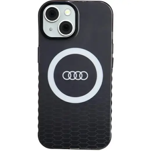 Audi IML Big Logo MagSafe case for iPhone 15 | 14 | 13 - black