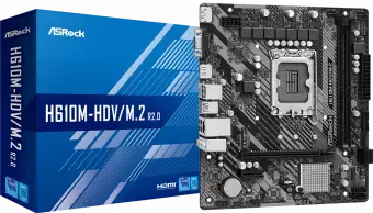 Pamatplate ASRock H610M-HDV/M.2 R2.0