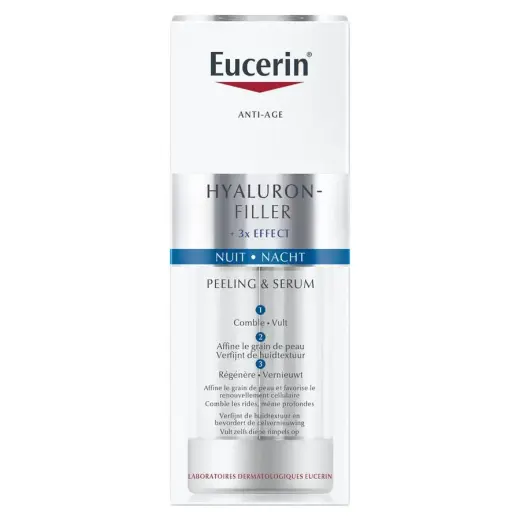 Eucerin Hyaluron-Filler + 3x Night Effect Peeling & Serum - 30ml