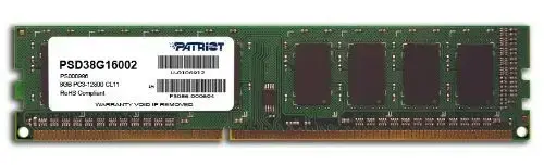PATRIOT SIGNATURE DDR3 8GB CL11 PC3-12800 (1600MHZ) DIMM (51