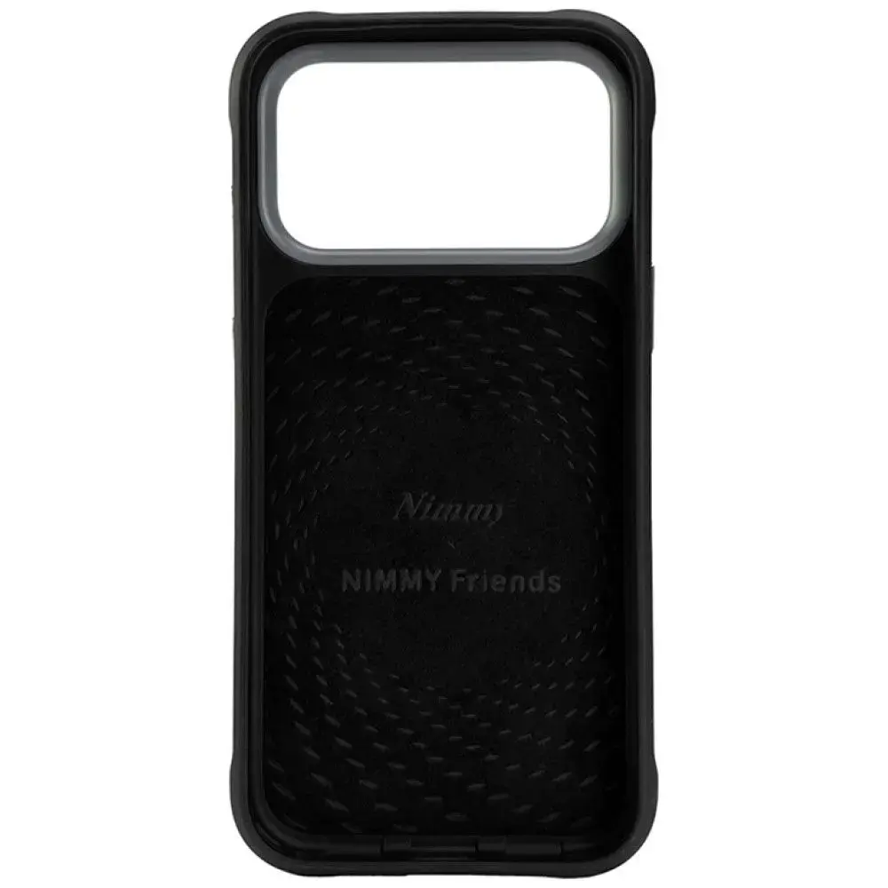 Nimmy case BIG EYED LYING GIANT PANDA compatible with MagSafe for IPHONE 18 Pro/17 Pro black
