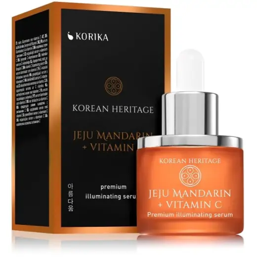 KORIKA Korean Heritage Jeju Mandarin + Vitamin C Premium Face Serum (Brightening) 30ml