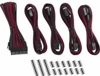 Cablemod Classic ModMesh 8+8 Series Red
