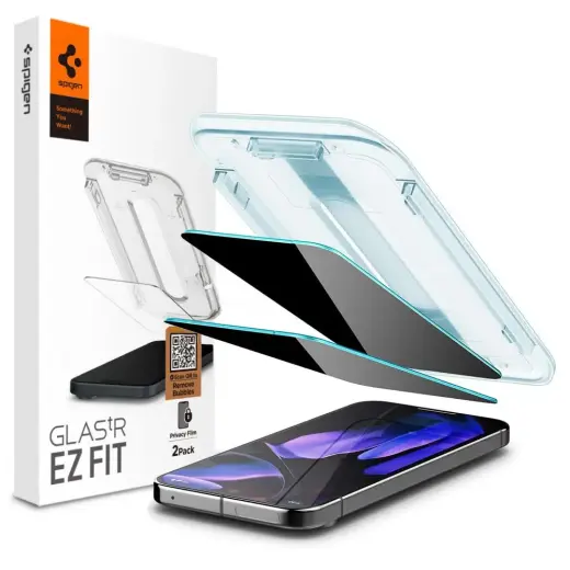 SPIGEN GLAS.TR "EZ FIT" PRIVACY GLASS 2-PACK GOOGLE PIXEL 9 | 9 PRO PRIVACY