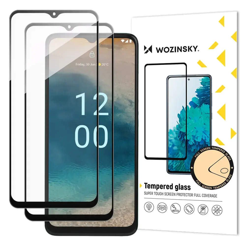 Wozinsky Full Glue Tempered Glass 2x