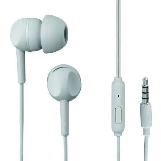 Wire earphones Jack 3,5 mm Thomson EAR3005GY gray