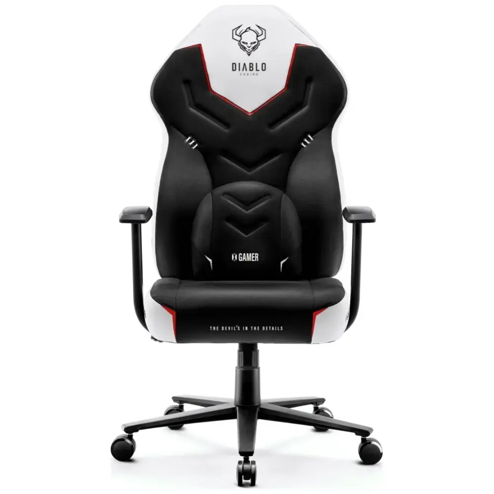 Gaming chair Diablo Chairs X-Gamer 2.0 Normal Size white