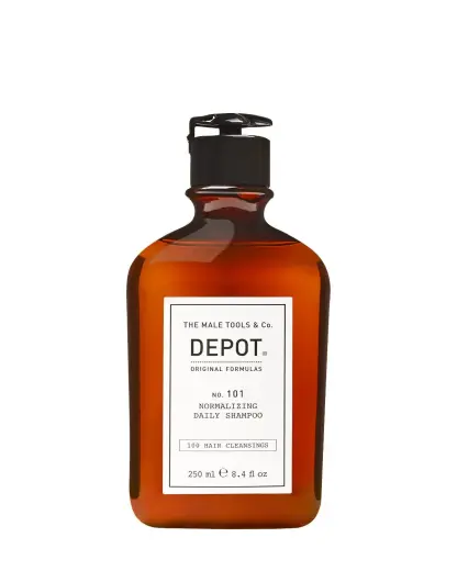 Depot, 100 Hair Cleansing No. 101, Botanical Complex, Hair Shampoo, Normalizing, 250 ml