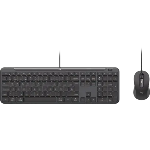LOGITECH Signature Slim MK620 Wired Combo for Business - GRAPHITE - US INT'L - USB - N/A - INTNL-973 - USB-C