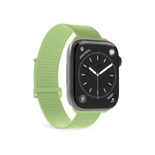 Puro Sport nutikella rihm Apple Watch (38/40/41/42 mm) jaoks | nailonist | roheline