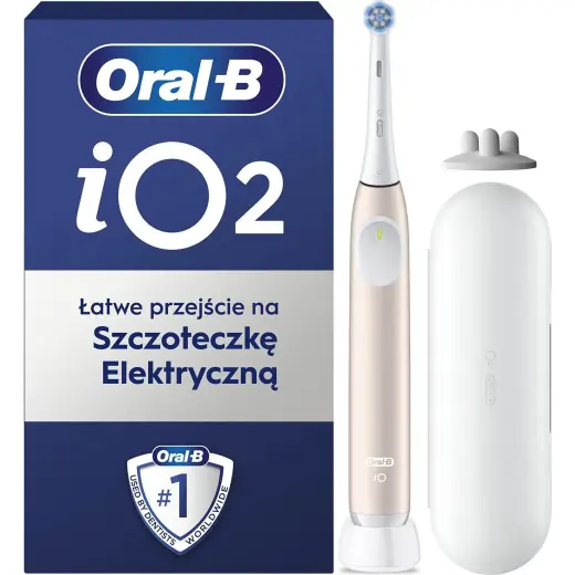Oral-B, Spazzolino Elettrico, Rosafarbene Elektrische Zahnbürste Der IO2-Serie (Spazzolino Oscillante)