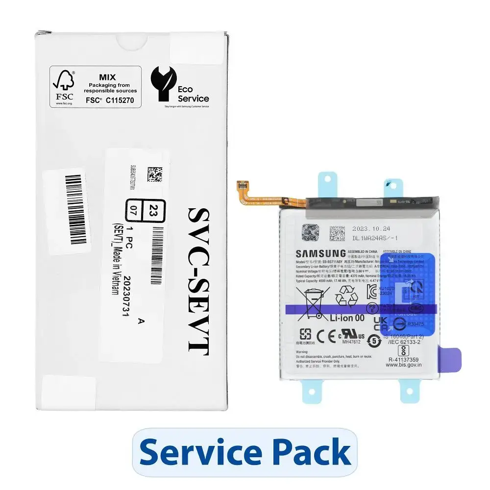 ServicePack Battery EB-BS711ABY for SAMSUNG S23 FE S711B GH82-32860A