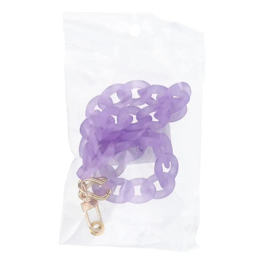 PANAMA Phone lanyard, Phone pendant / cord length 40cm (20cm in the loop) / on wrist - purple