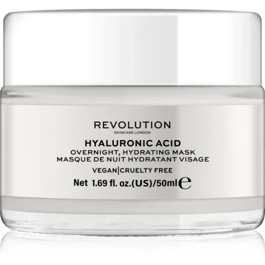 Revolution Skincare Hyaluronic Acid Overnight Hydrating Face Mask 50ml