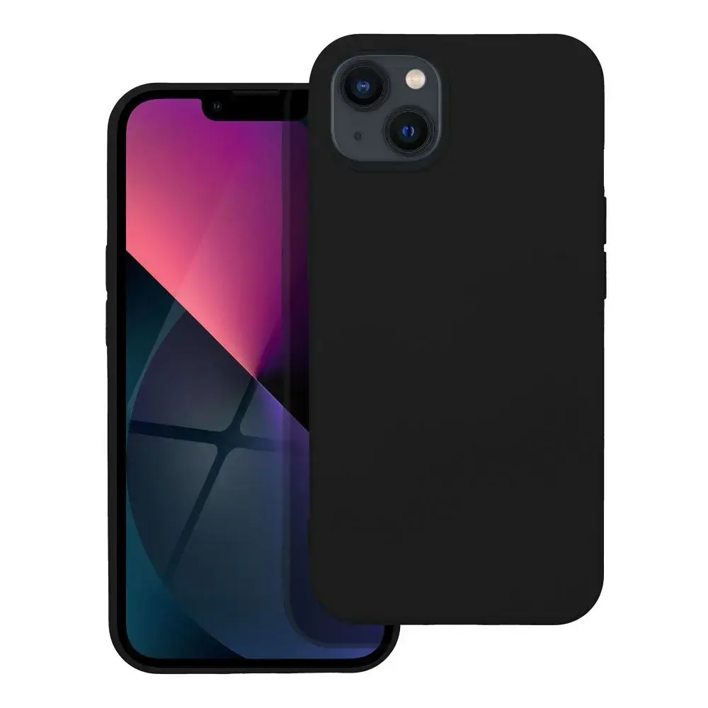 Silicone maciņš telefonam iPhone 13 melns