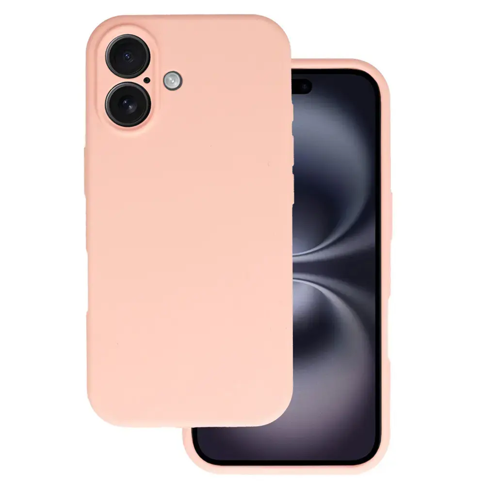Silicone Lite maciņš telefonam iPhone 16 oranžs