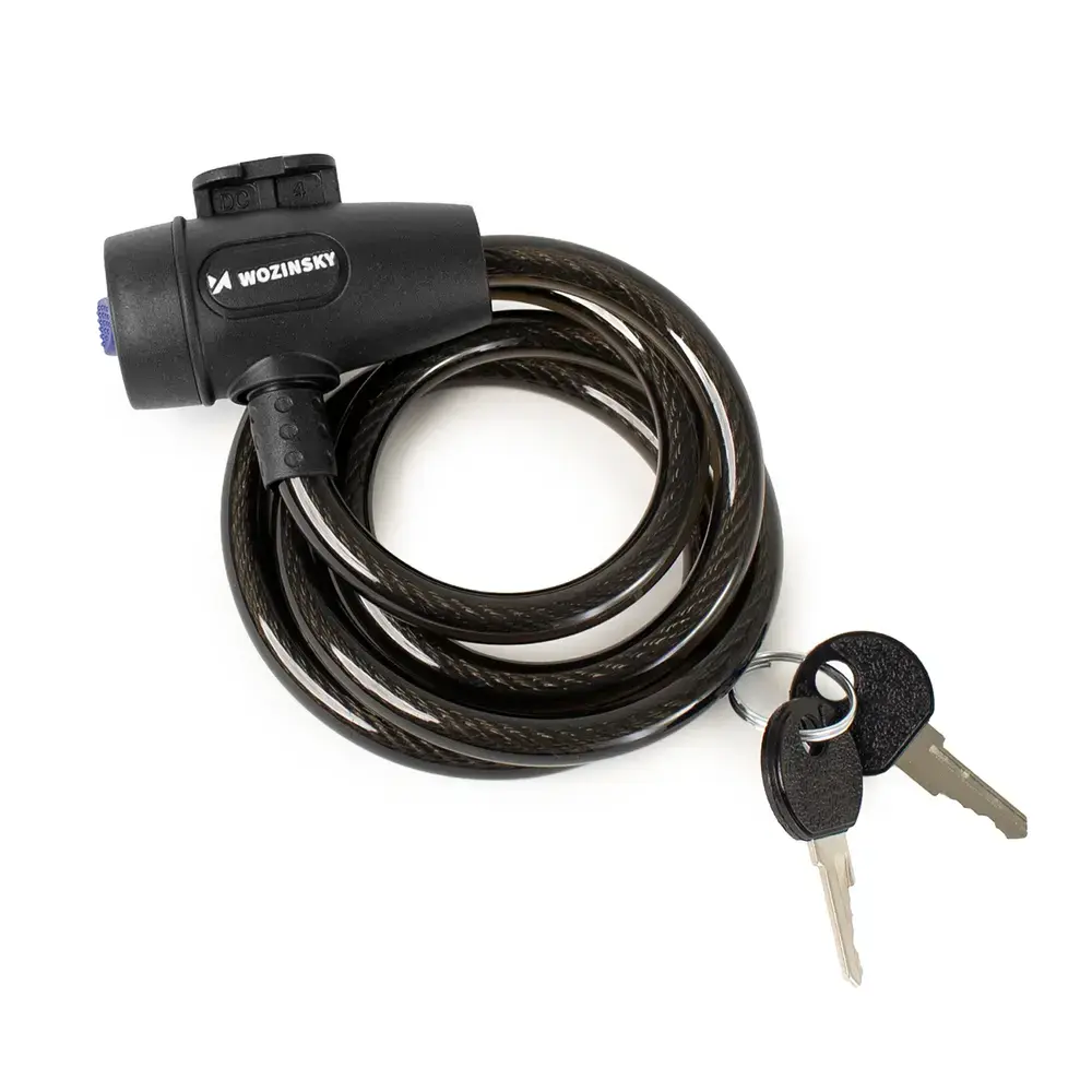 Wozinsky WZR-K3 Cable Bicycle Lock with