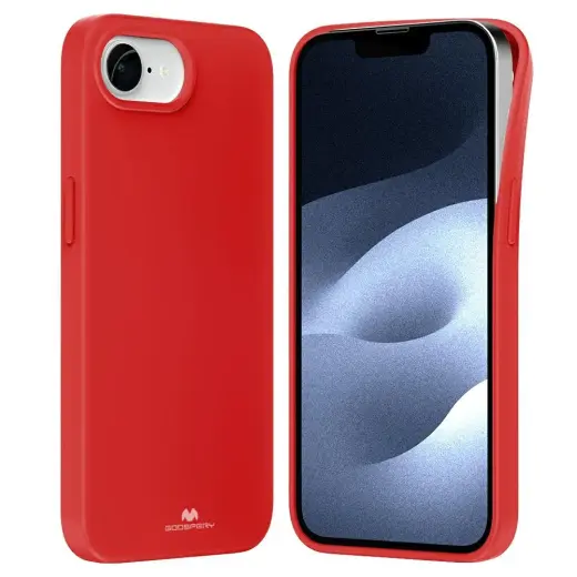 Чехол для телефона Etui Mercury Soft для iPhone 16E красный