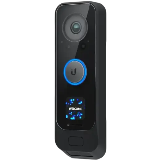 The G4 Doorbell Pro is a WiFi-enabled video doorbell equipped with a primary 5MP camera and a secondary 8MP package camera.