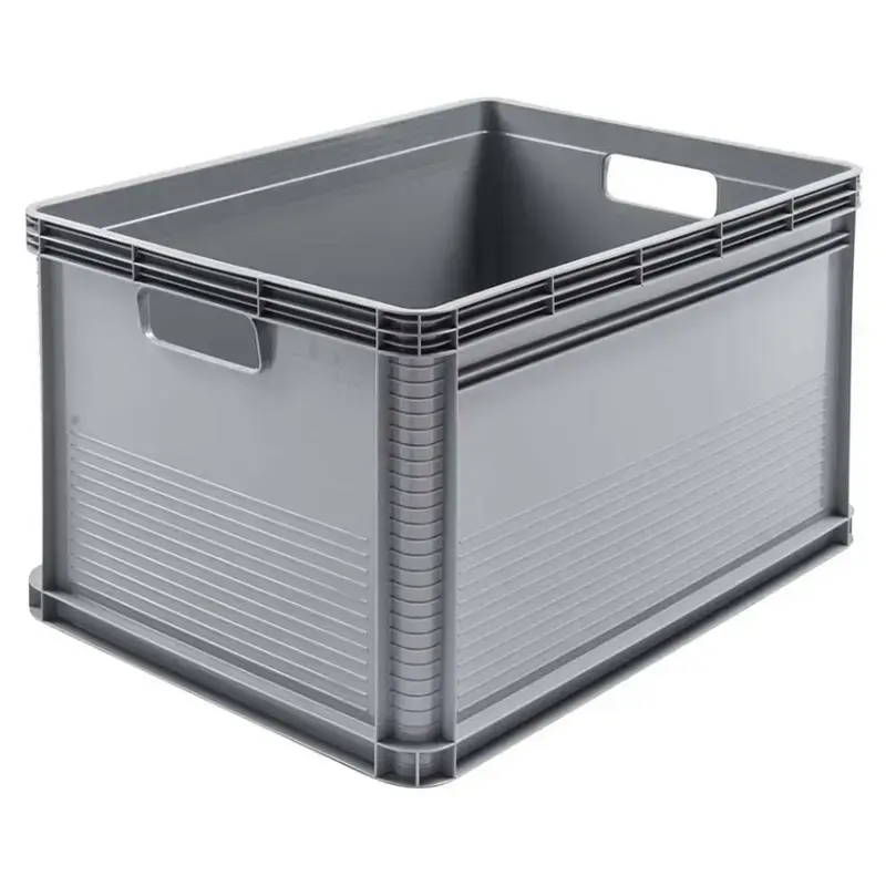 Transportēšanas kaste ar kravnesību līdz 60kg Robert 60x40x32cm 64L pelēka