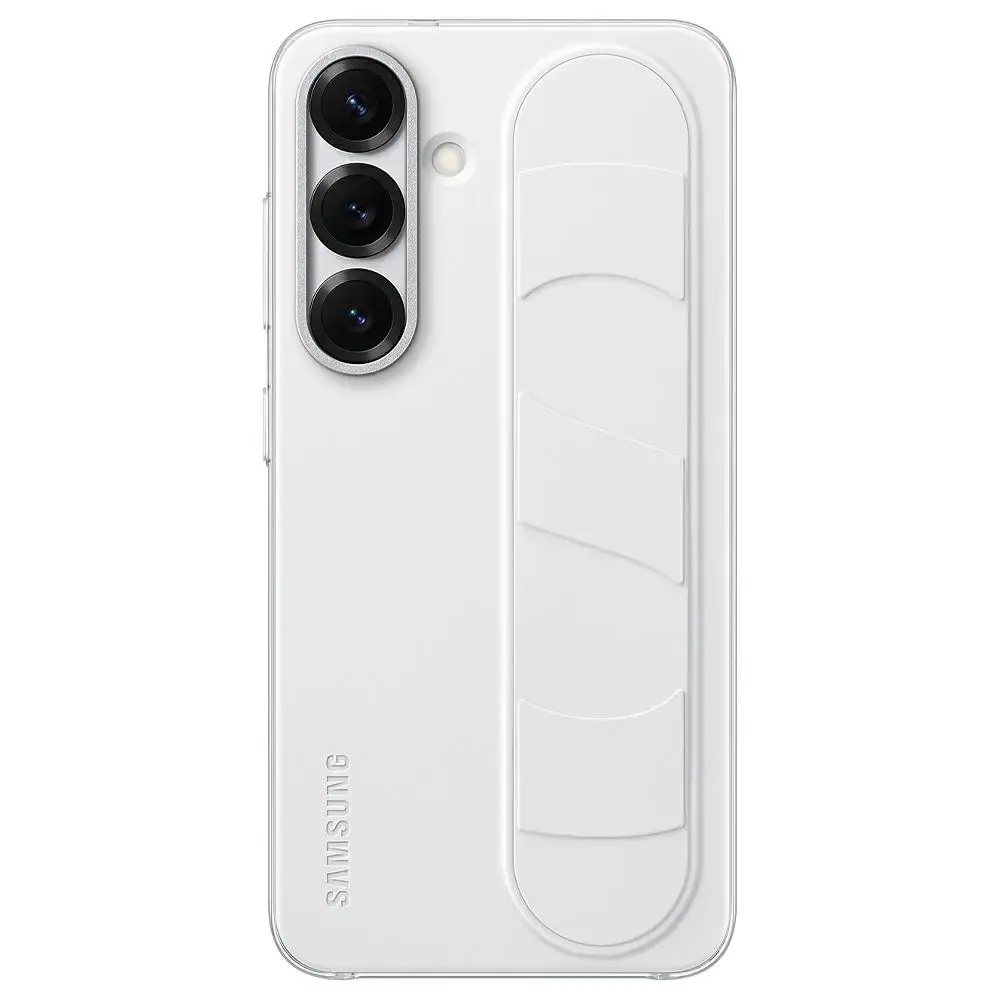 Etui Samsung Standing Grip do Galaxy S25  biały
