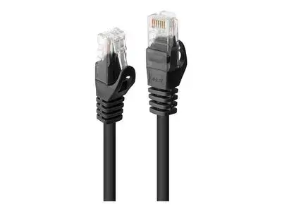 Lindy Basic patch cable - 2 m - black