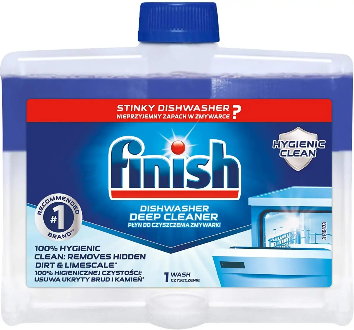 Tīrītājs Finish trauku mazg.automātiem 250ml