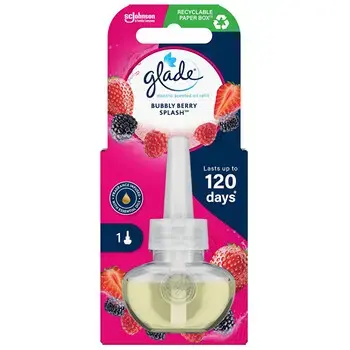 Glade Bubble Berry Splash Refill - Náplň do elektrického osvěžovače vzduchu 20ml
