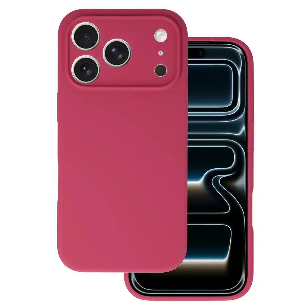 Silicone Lite Case for Motorola Edge 60 Pro 5G raspberry