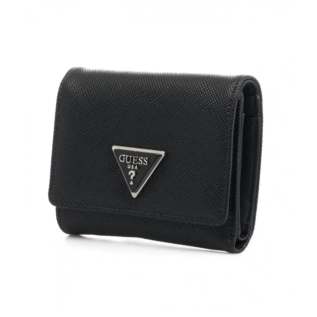 Guess, Cordelia, Textile Wallet, SLG Card, SWEYG839544, Black, For Women