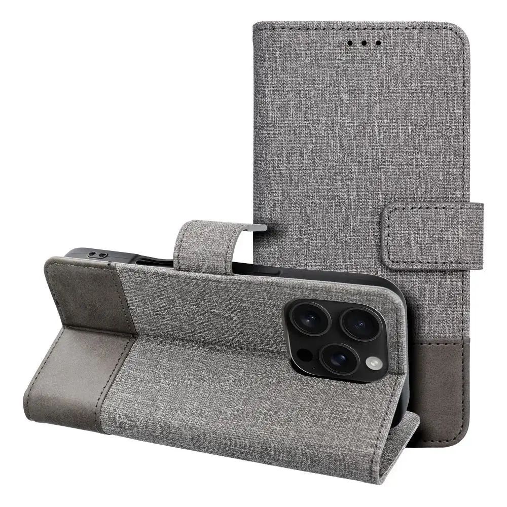 Gomma Book book type phone case for Samsung Galaxy A27 5G (A276) gray