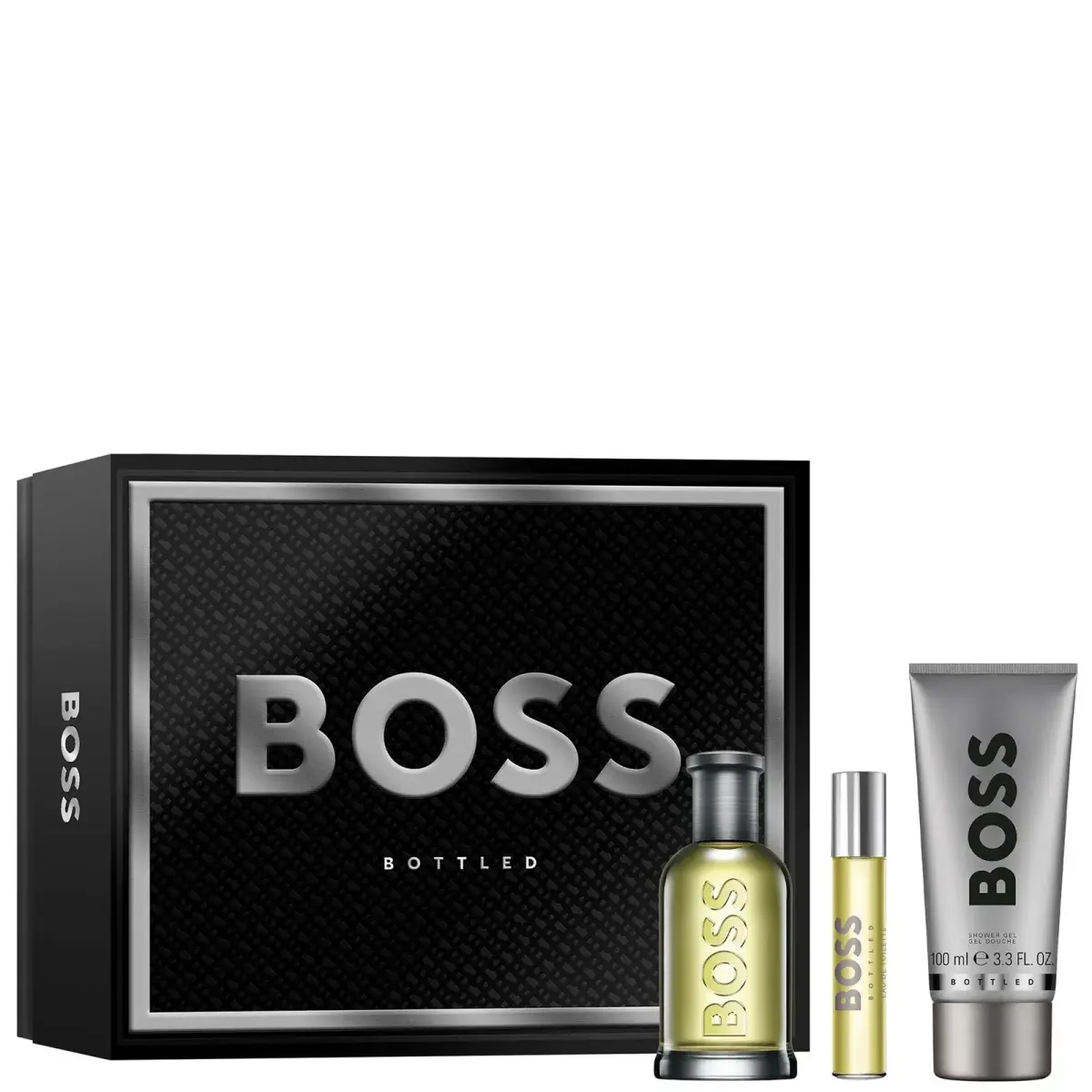 Boss #6 by Hugo Boss EDT SPRAY 3.3 OZ & SHOWER GEL 3.3 OZ & EDT SPRAY 0.33 OZ MINI for MEN
