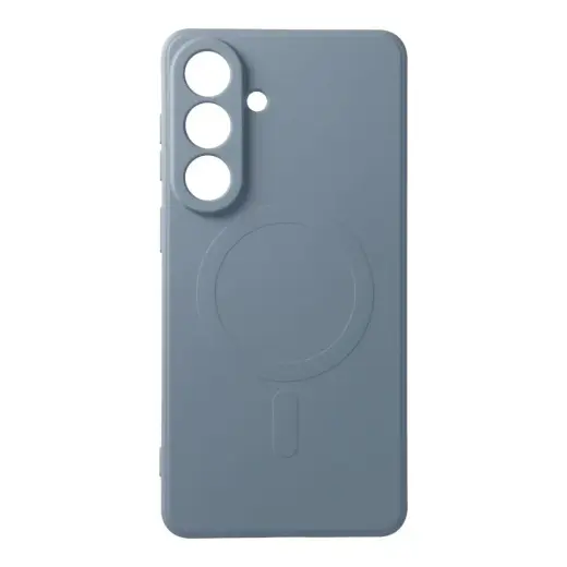 Silicone Mag Cover phone case with MagSafe support for Samsung Galaxy S26+ (S947) blue