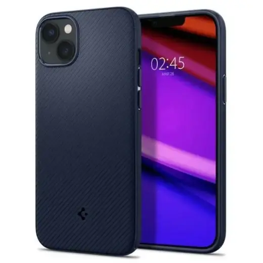 Spigen Mag Armor iPhone 14 | 15 | 13 6,1" granatowy|navy blue ACS05066