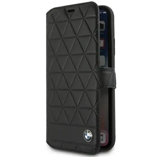 Etui book BMW BMFLBKPXHEXBK iPhone X czarny|black Hexagon