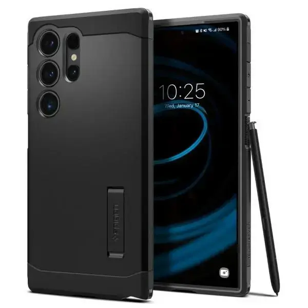 Spigen Tough Armor Sam S24 Ultra S928 melns | melns ACS07300