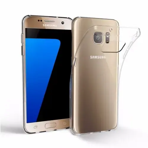 Fusion Ultra Back Case 1 mm Protect Silicone Case For Samsung G930 Galaxy S7 Transparent