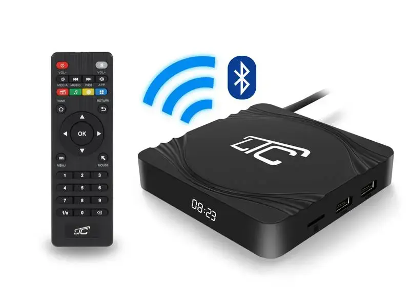 Smart TV Box Streaming Device LTC BOX52 Android 4K UHD + Bluetooth
