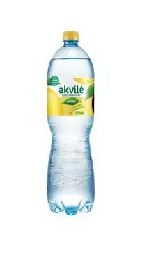 Dzeramais ūdens Akvilė ar citrona garšu, viegli gāzēts, 1,5l