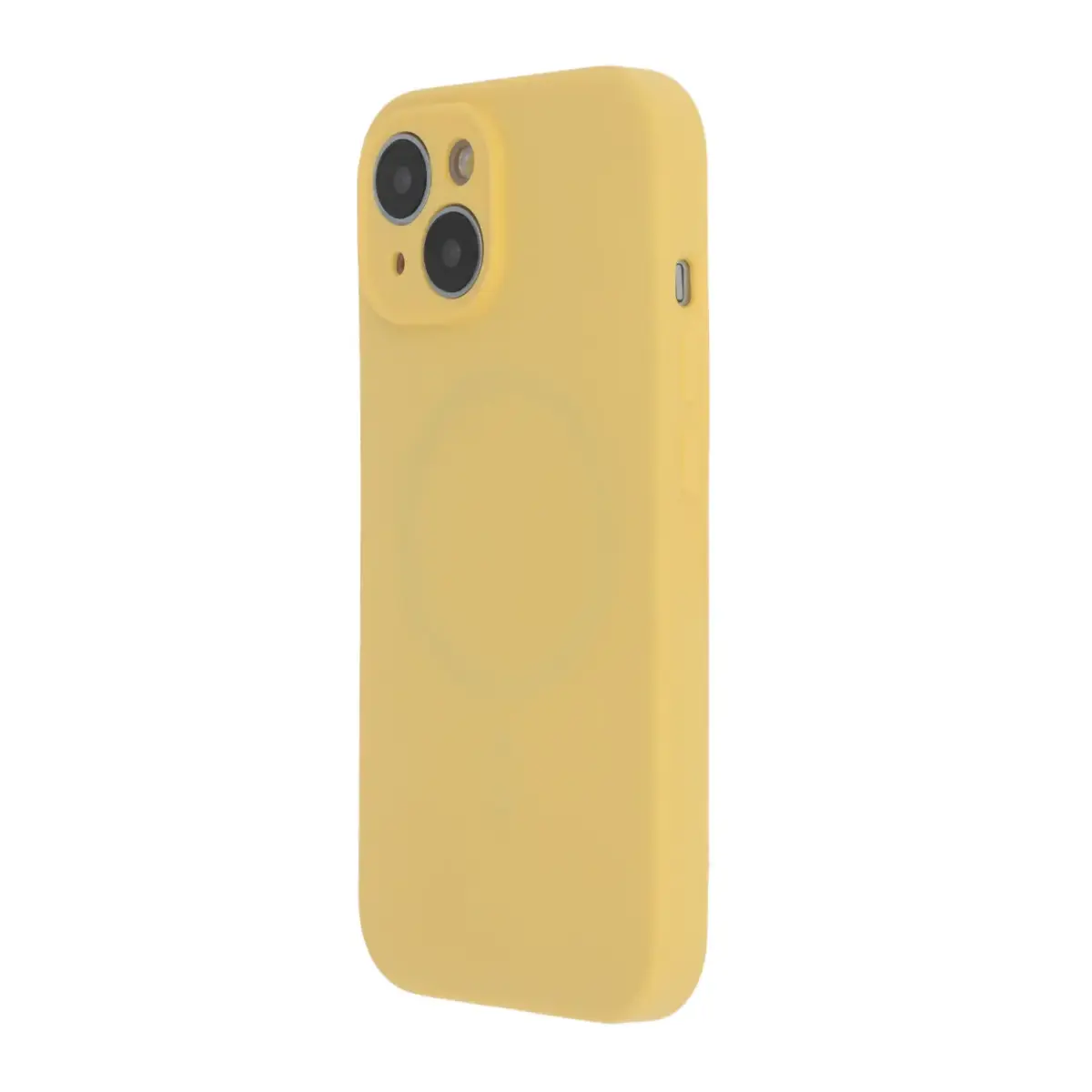 Soft Touch Mag Case for iPhone 15 6,1" pastel yellow