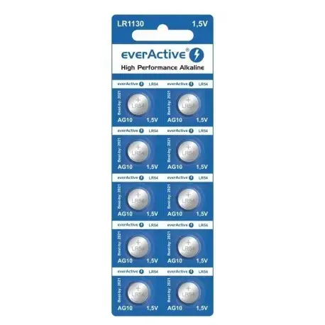 EVERACTIVE AG10-10BB BLISTERA IEPAKOJUMĀ 10GB.