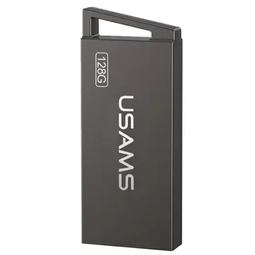 USAMS Pendrive 128GB szary/greyZB208UP01 (US-ZB208)