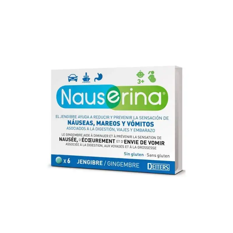 DEITERS Nauserina 6 Tablets (8430022001792)