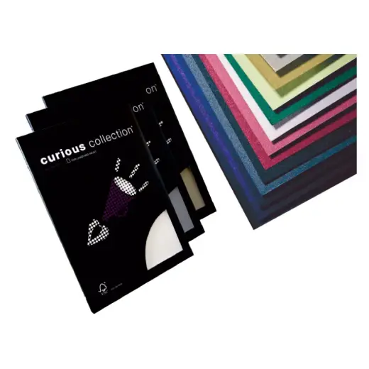 Dizaina papīrs CURIOUS Metallic Ice Gold A4 formāts 120g/m2, 50 loksnes/pakā