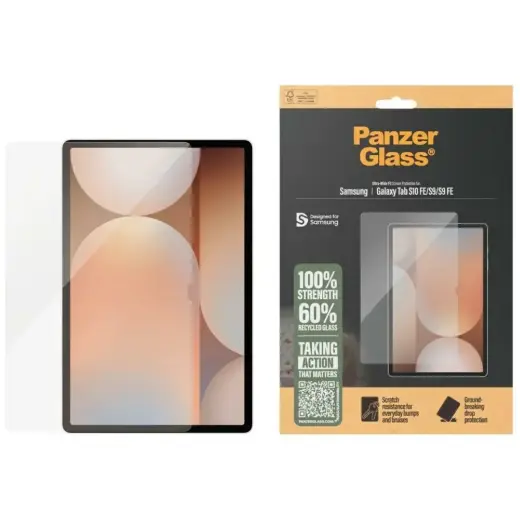 Szkło hartowane PanzerGlass Ultra-Wide    Fit do Samsung Galaxy Tab S10 FE/S9/S9 FE