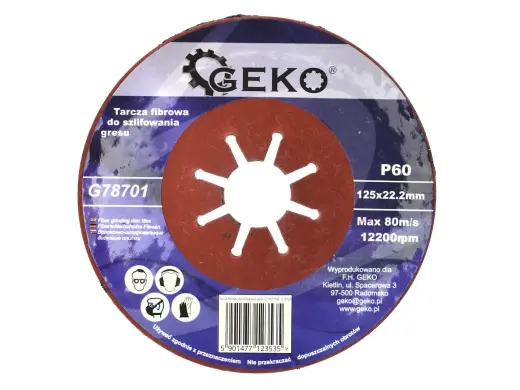 Rupjgraudains šķiedru disks 125mm P60