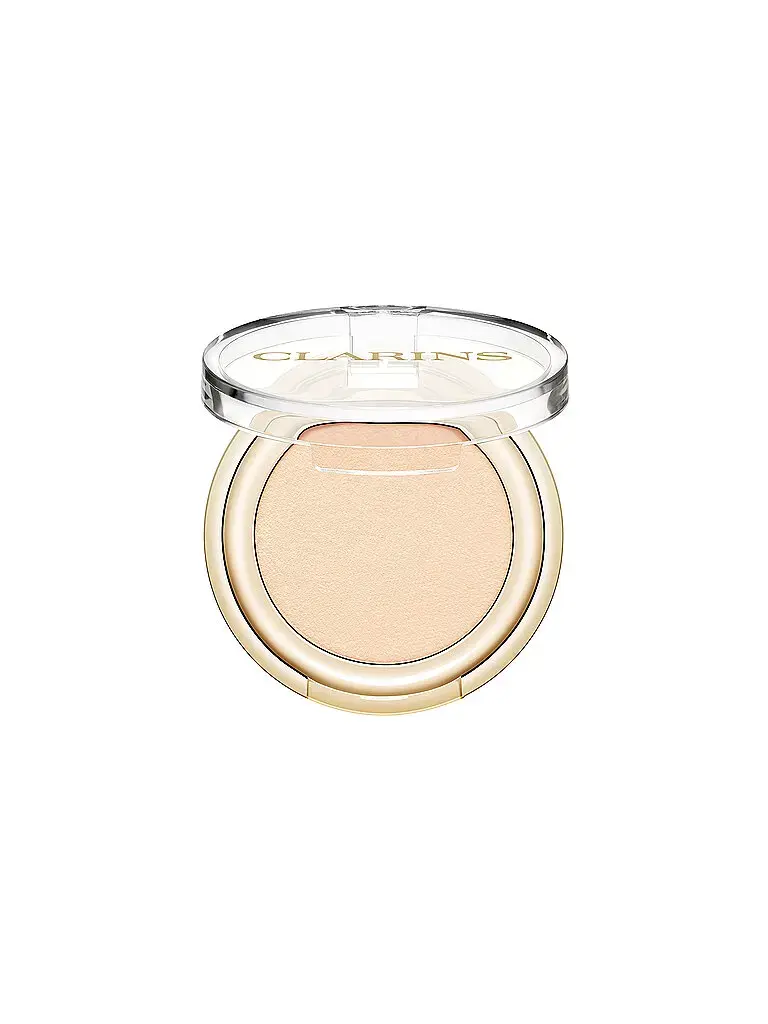 Clarins Ombre Skin Nude Primer-Infused Eyeshadow - Matte Satin + Pearlized Finishes 0.05 Oz. - Matte Ivory