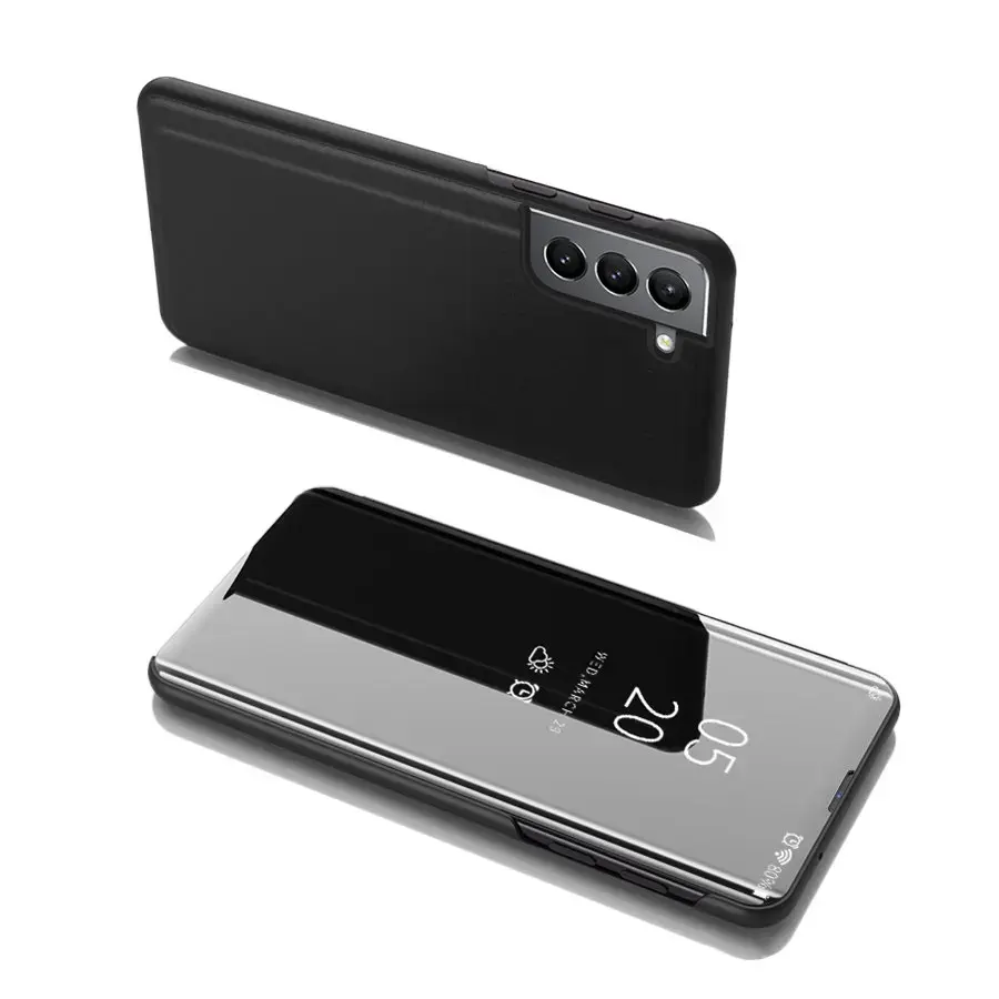 OEM Clear View grāmatveida maciņš telefonam